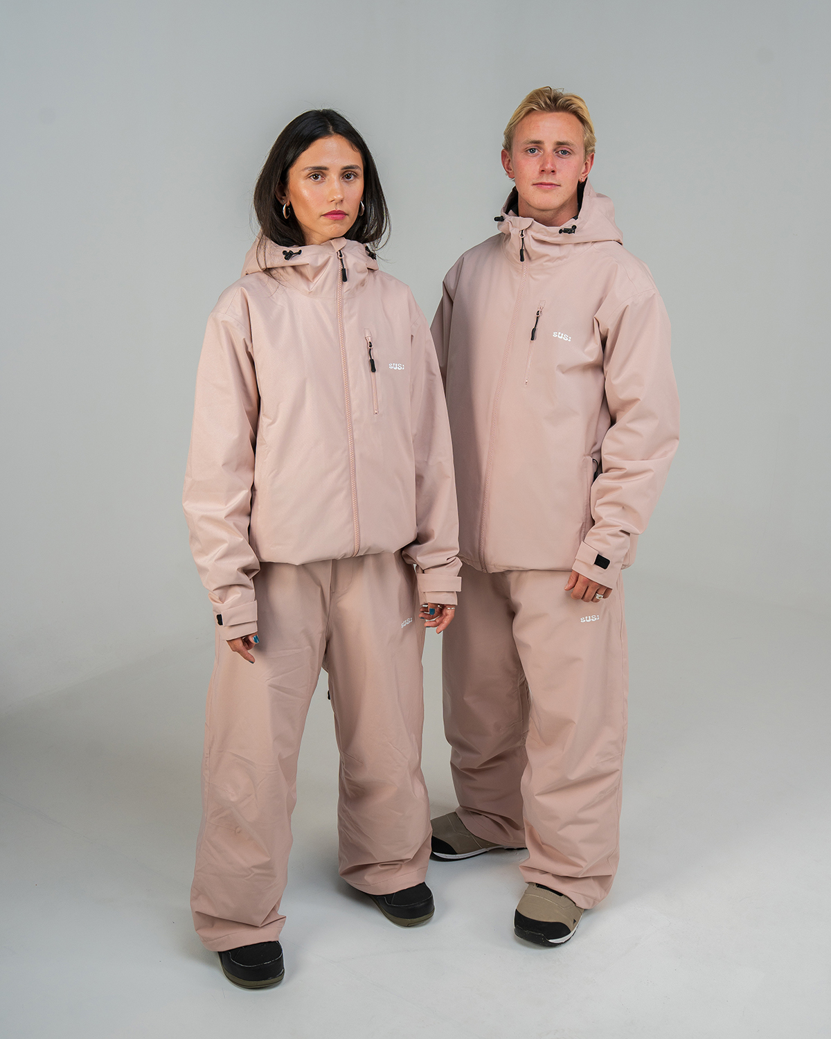 Busi Core 2L Padded Ski Jacke Dusty Pink 26/27