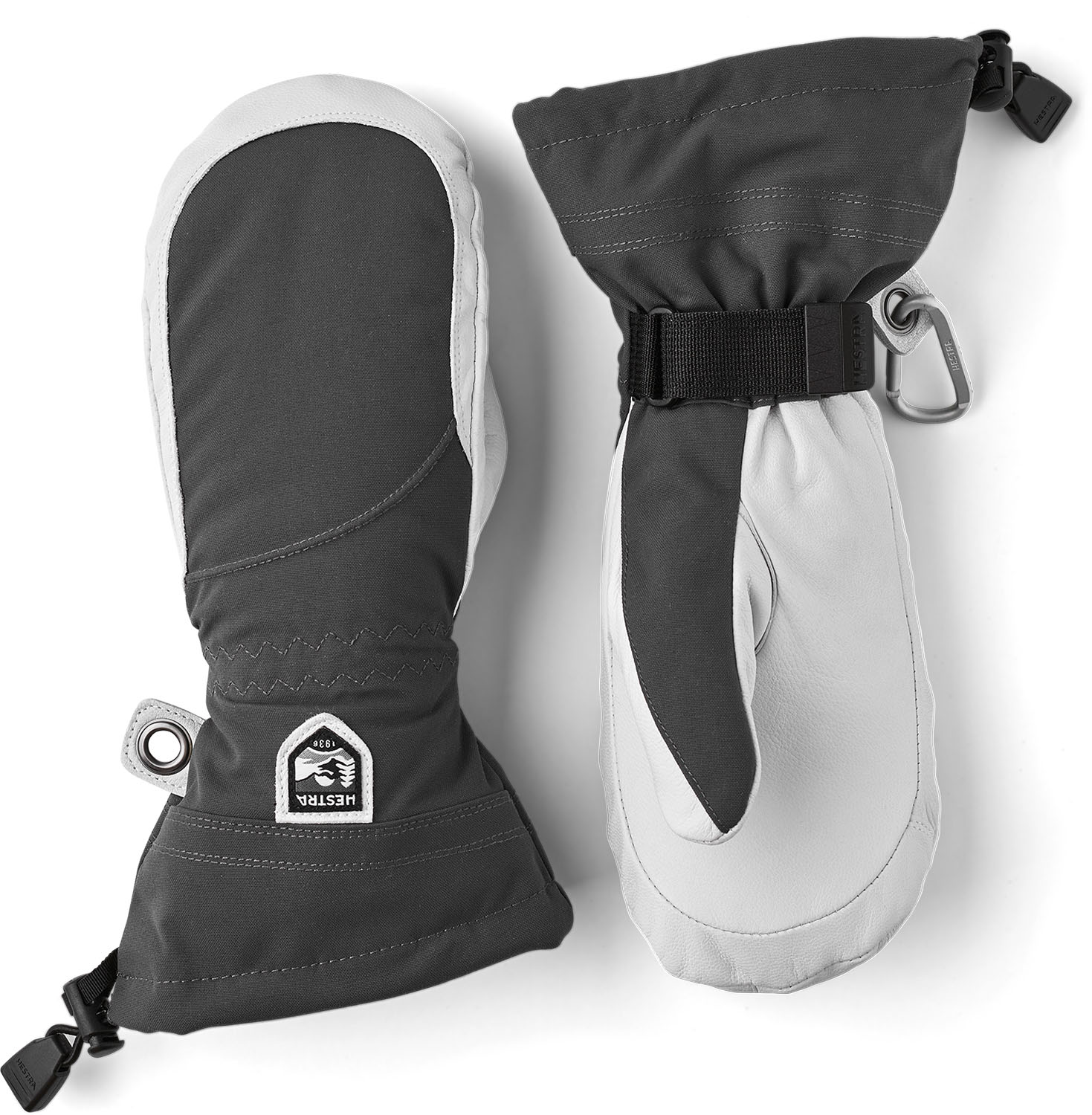 Hestra Heli Ski Damen Fäustling Grey Offwhite 24/25 22422