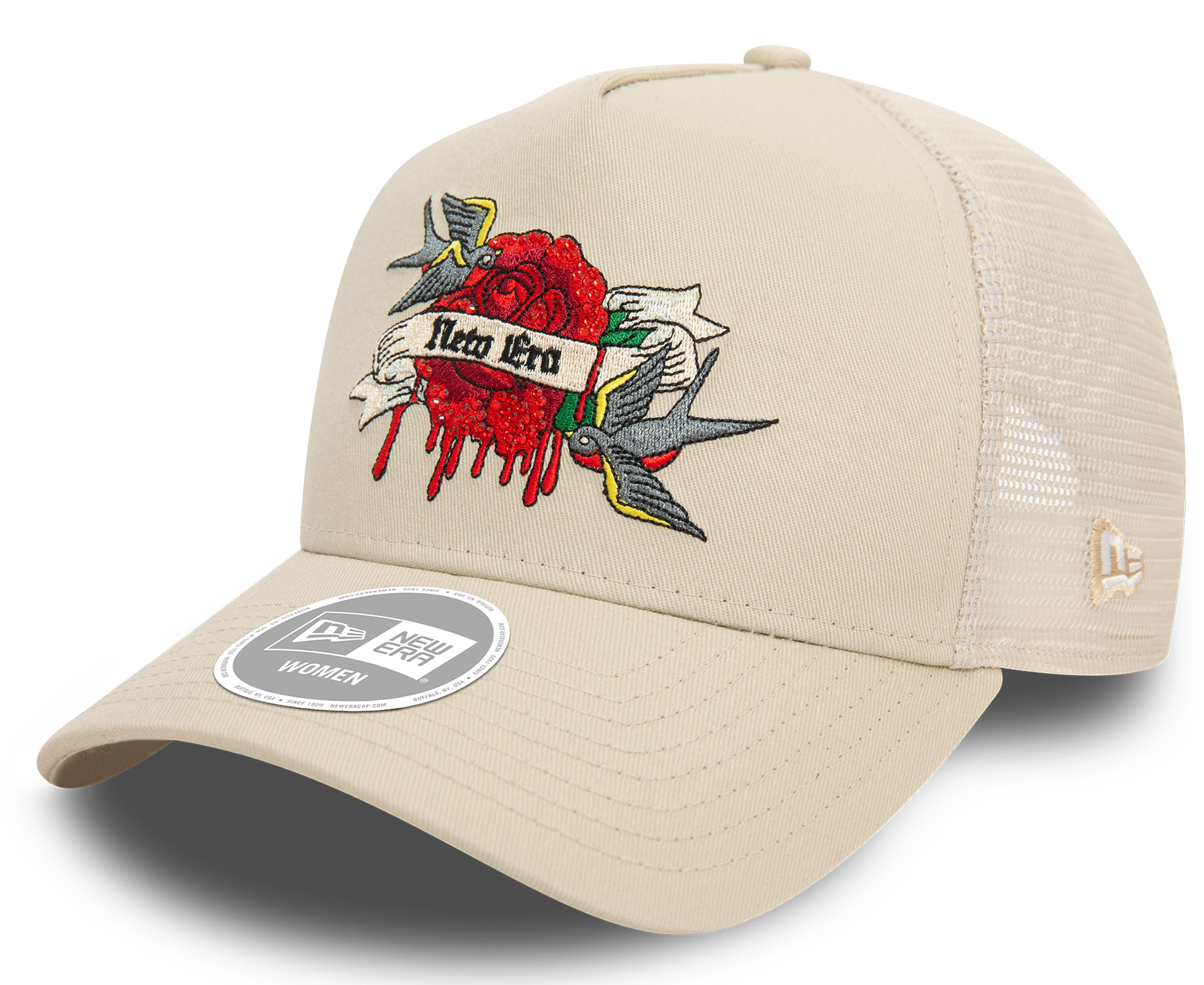 New Era Wmns Trucker Cap Stone 24678