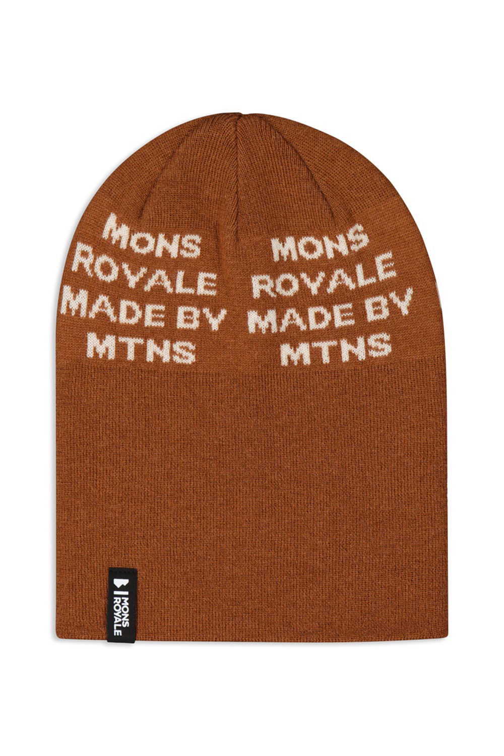 Mons Royale McCloud Graphic Beanie Copper