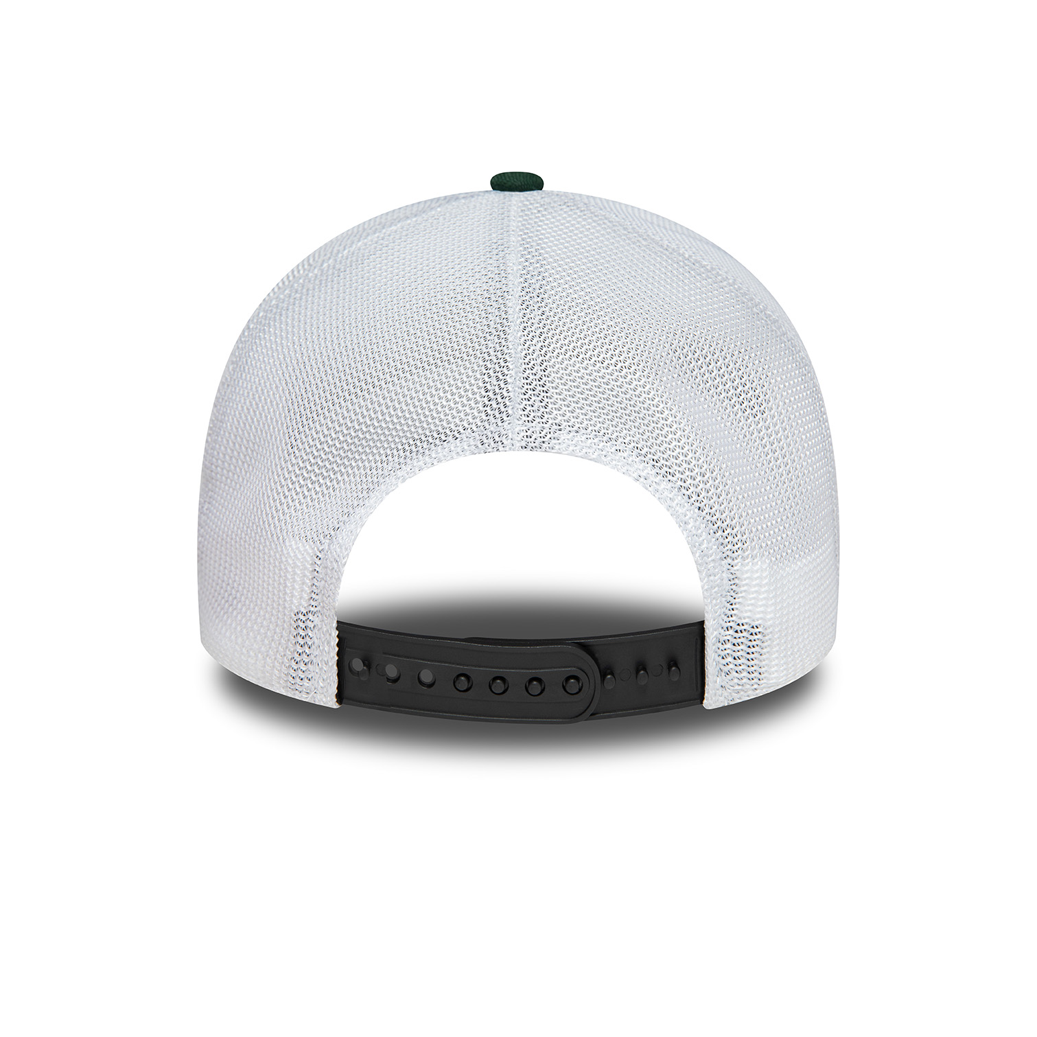 New Era Washed Trucker Cap Dark Green