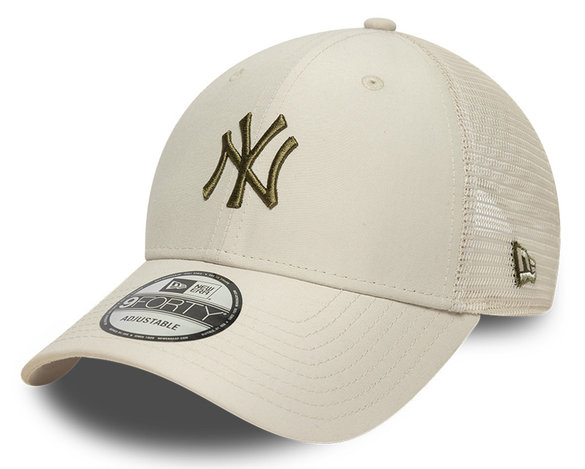 New Era Midi Homefield 940 Trucker Cap New York Yankees Beige 26121