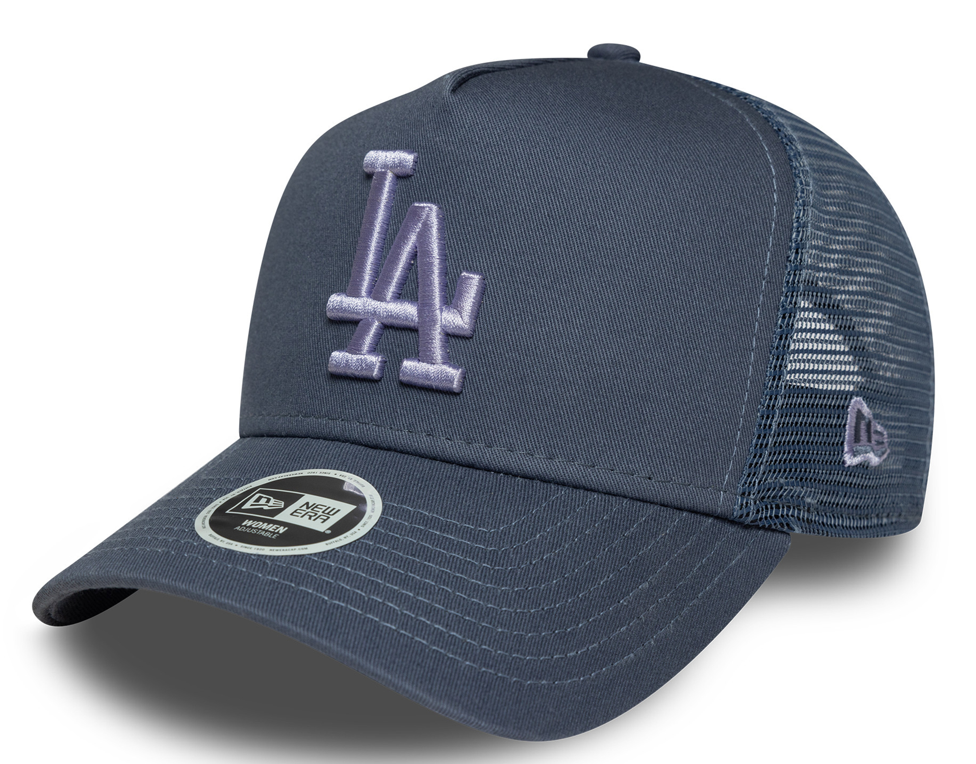New Era Damen League Trucker Cap Los Angeles Dodgers Dunkelblau 25639