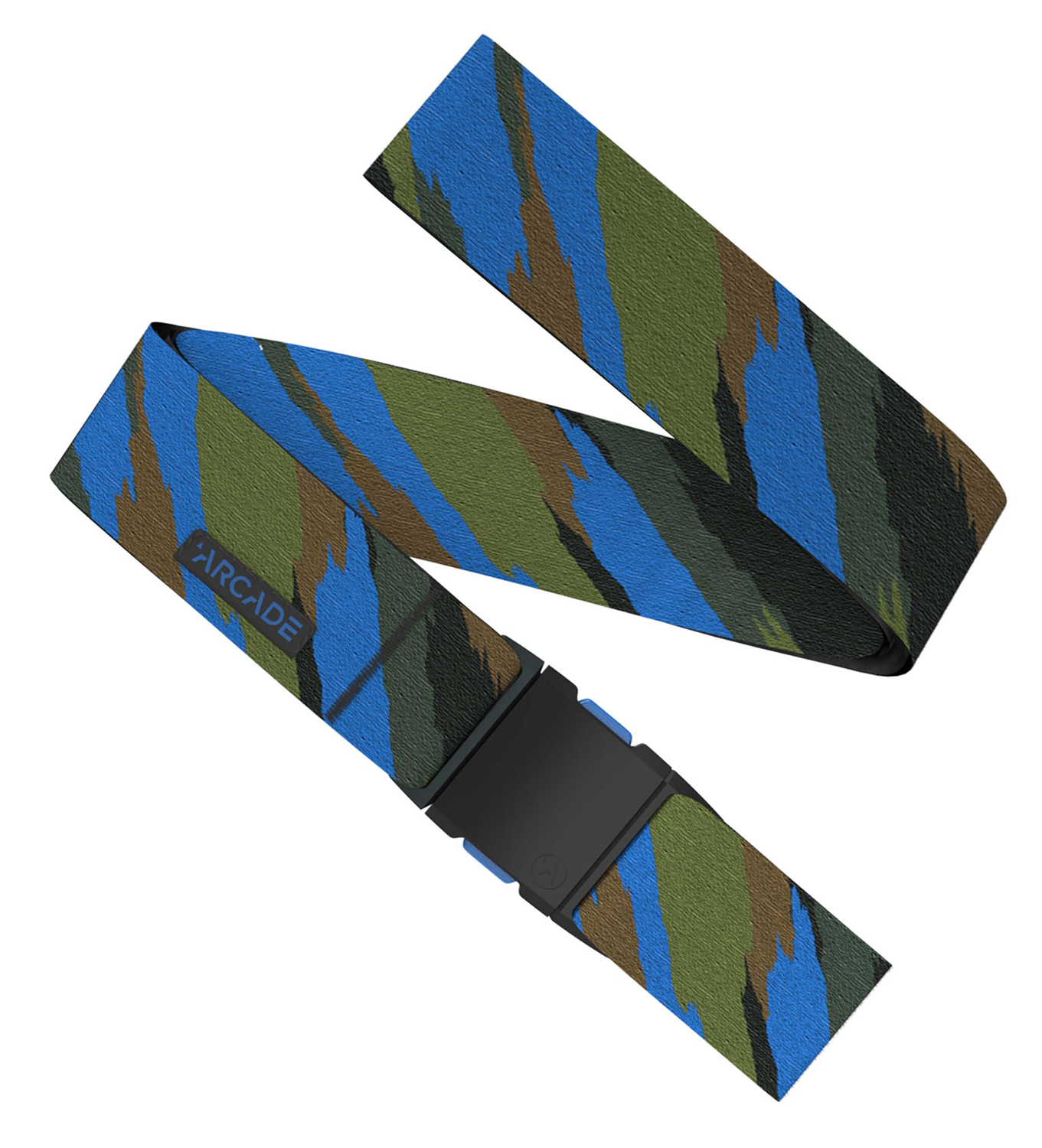 Arcade Brushstroke Gürtel Black Cobalt 26442