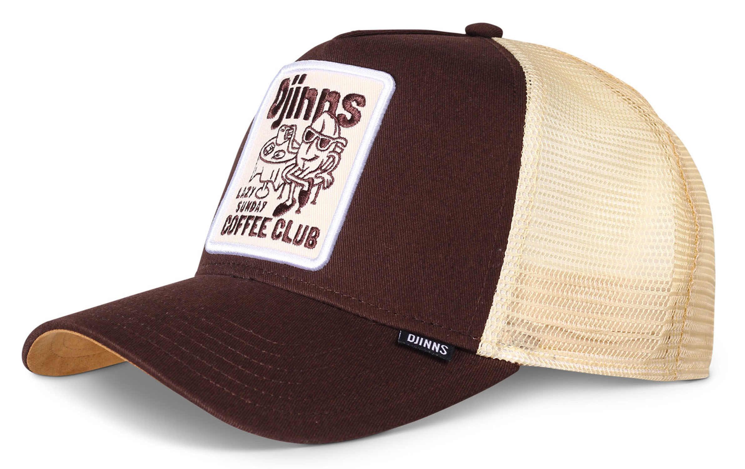 Djinns HFT Trucker Cap Coffee Dark Brown 24279 Djinns HFT Trucker Cap Coffee Dark Brown 24279