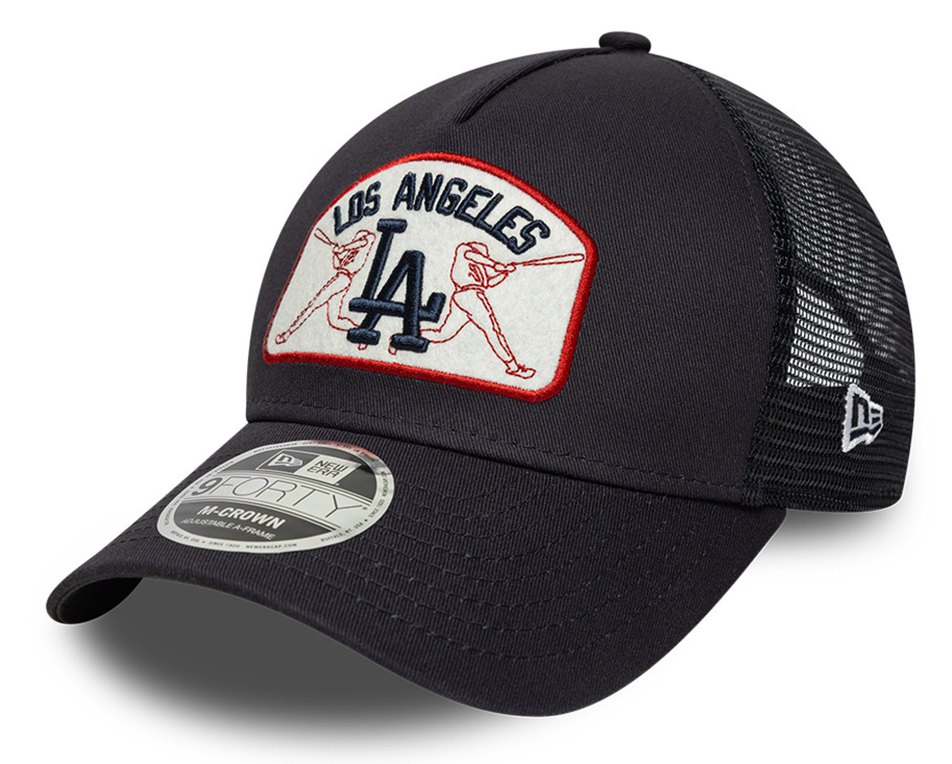 New Era MLB 9Forty MC Trucker Cap Los Angeles Dodgers Navy 26122