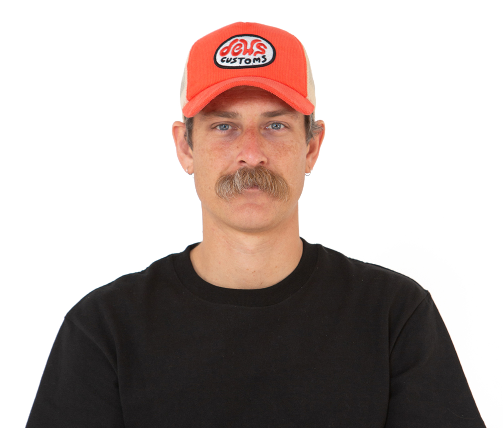 Deus Ex Machina Roger Cord Trucker Cap Paprika 21462