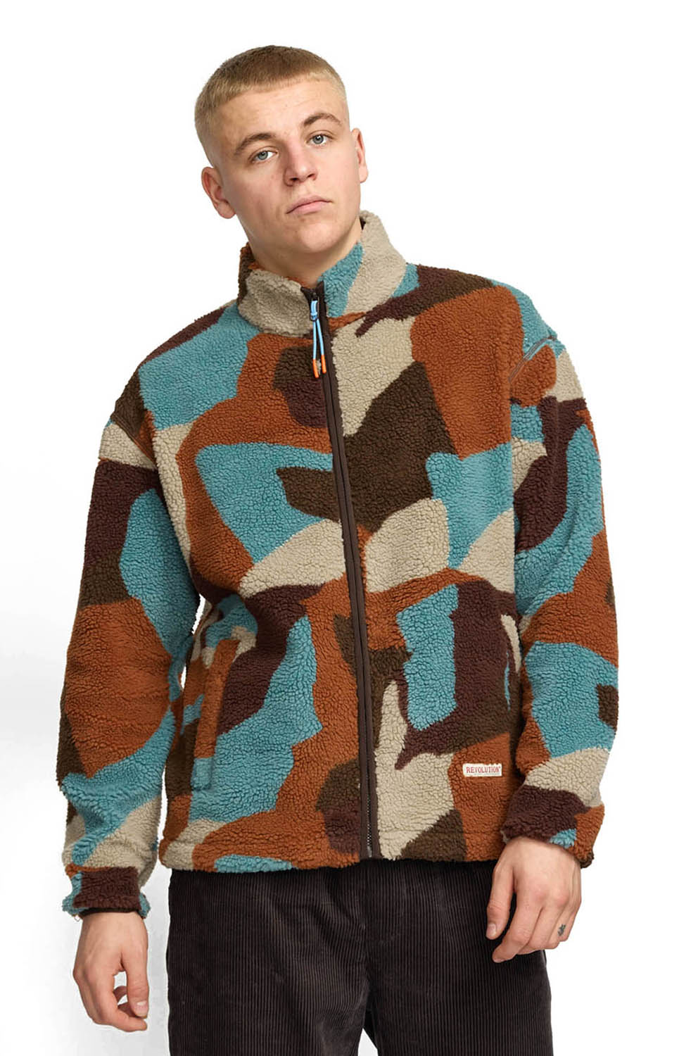 RVLT Revolution Teddy Jacke Brown 25655