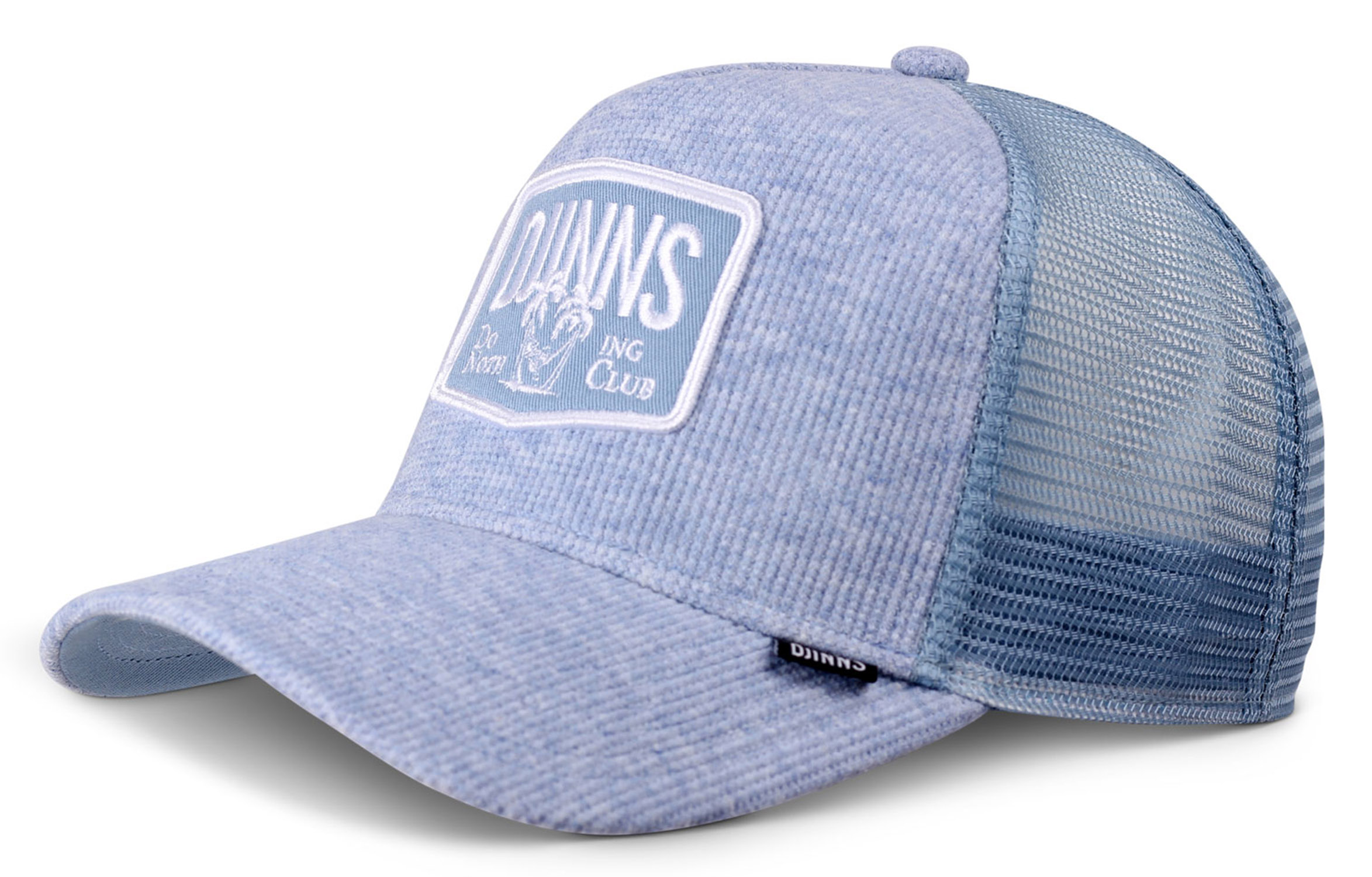 Djinns HFT Trucker Cap Wafflemelange Sky 25418 Djinns HFT Trucker Cap Wafflemelange Sky 25418