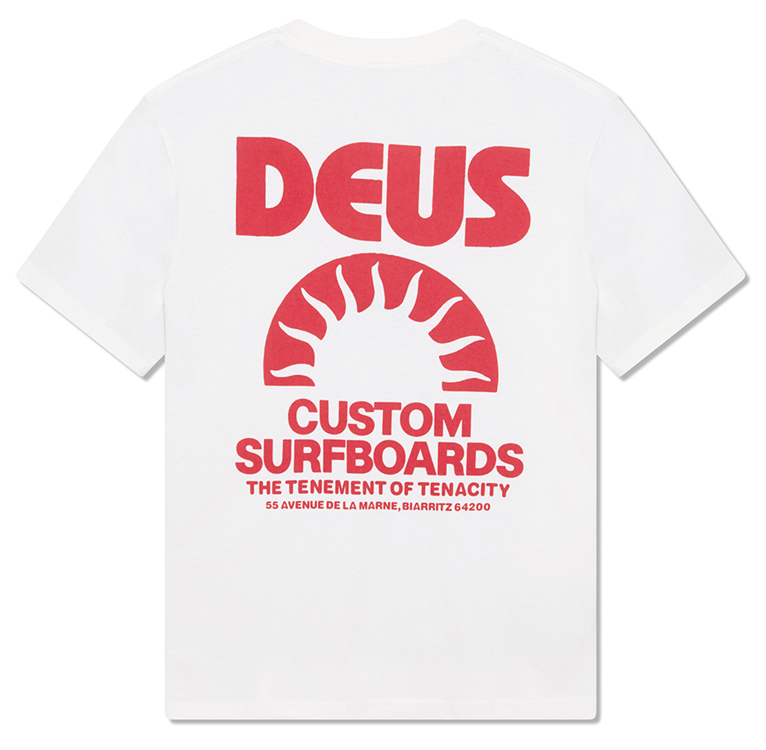 Deus Ex Machina Melodies T-Shirt Vintage White 25134