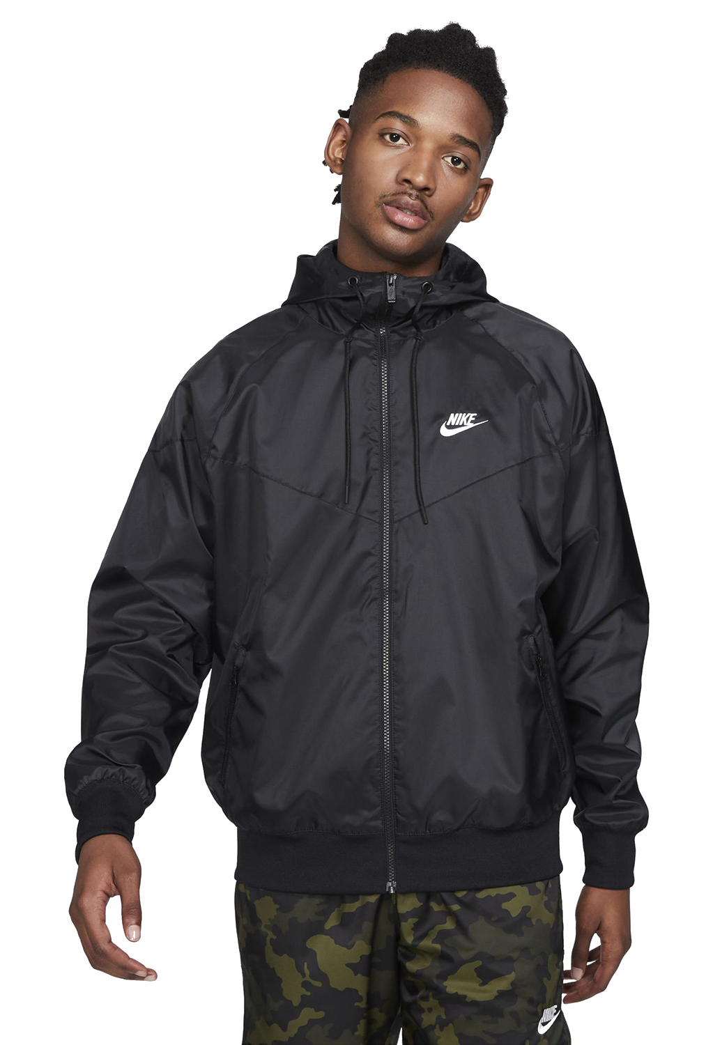 Nike Heritage Essential Jacke Black White