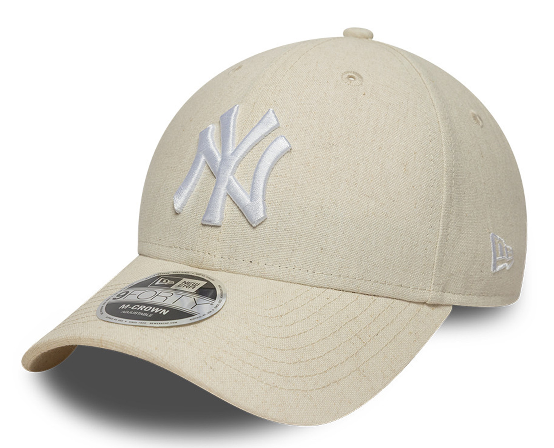 New Era Linen 9Forty MC Cap New York Yankees Beige 26141