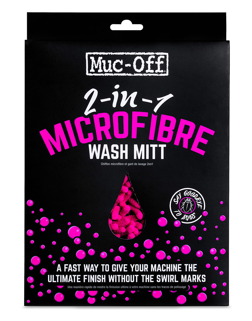 Muc-Off 2-in-1 Mikrofaser Waschhandschuh