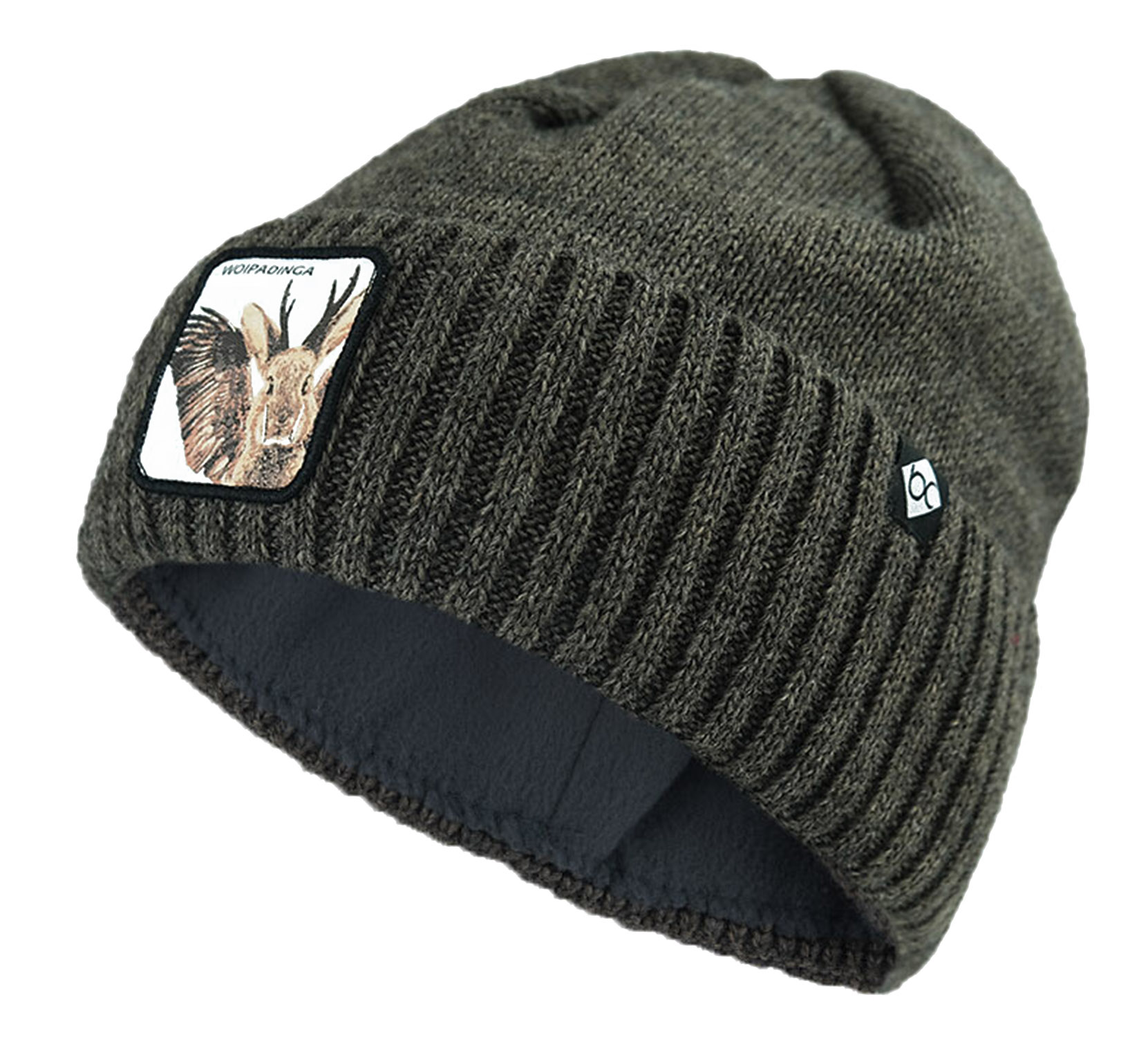 Bavarian Caps Woipadinga Haum Beanie Grau 24688
