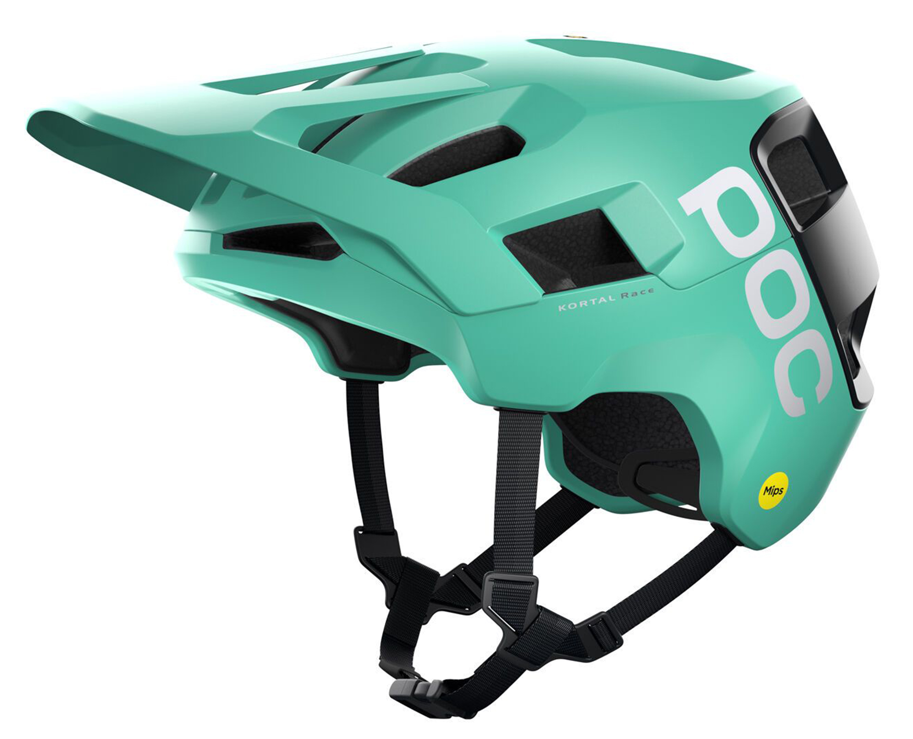 POC Kortal Race Mips Helm Fluorite Green 19854