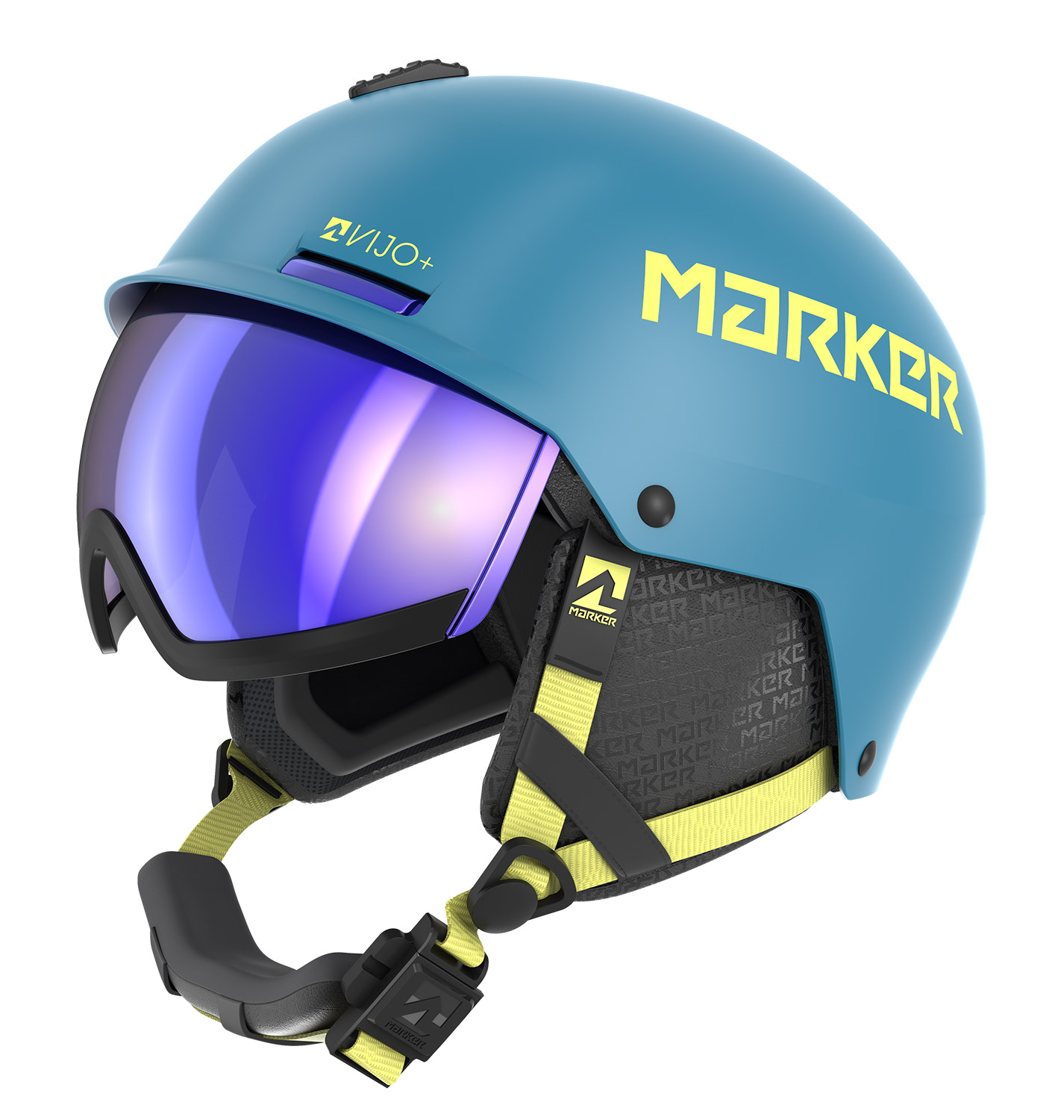Marker Vijo+ Kinder Helm Blue Yellow 25/26 26341